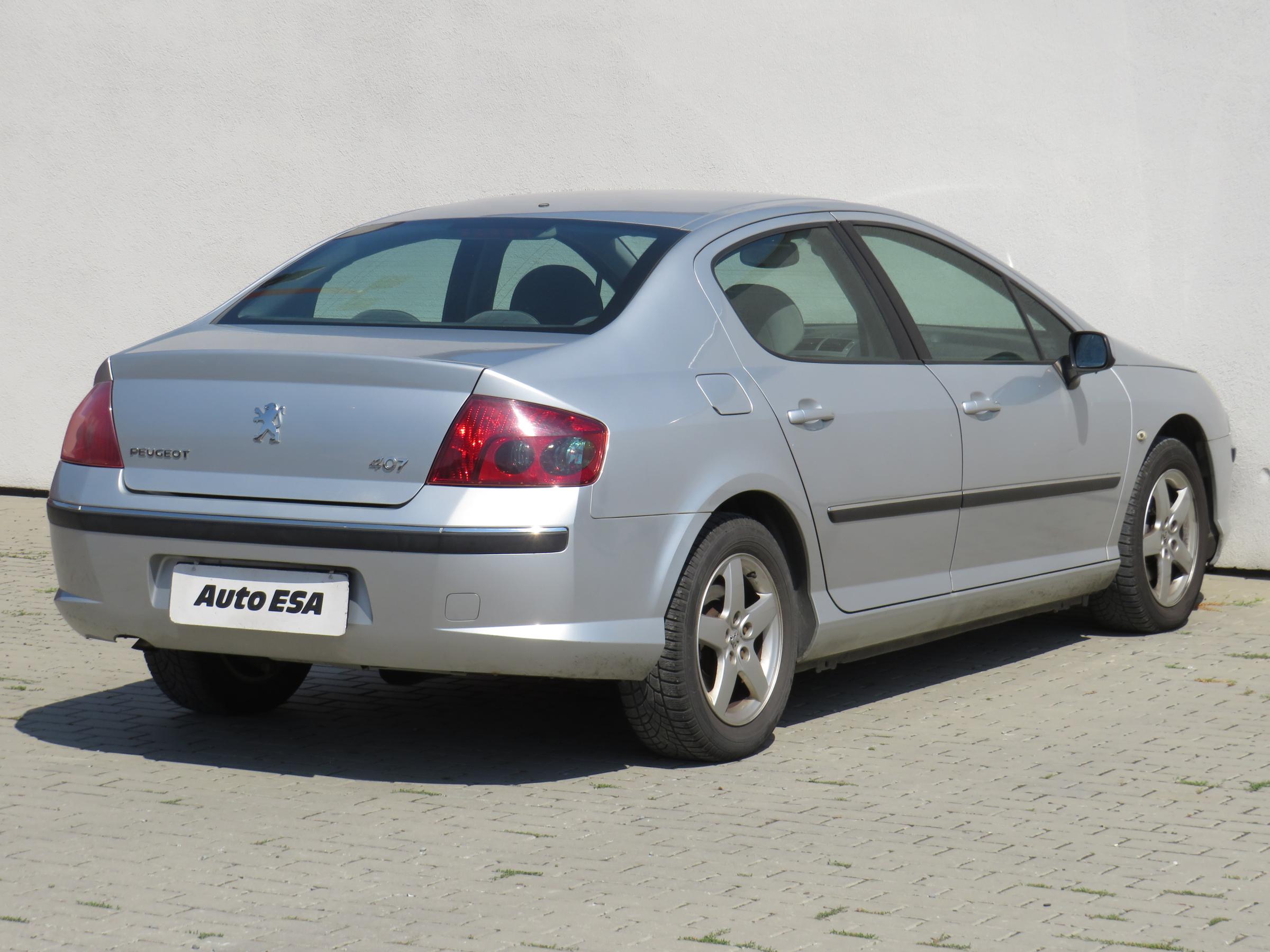 Peugeot 407, 2005 - pohled č. 4