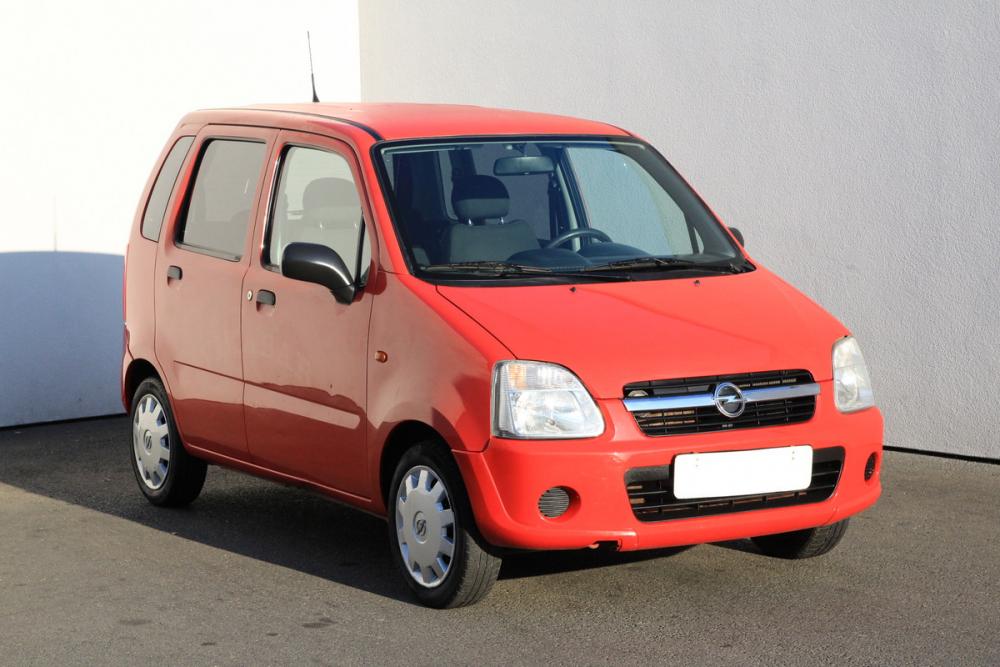 Opel Agila, 2004 - celkový pohled