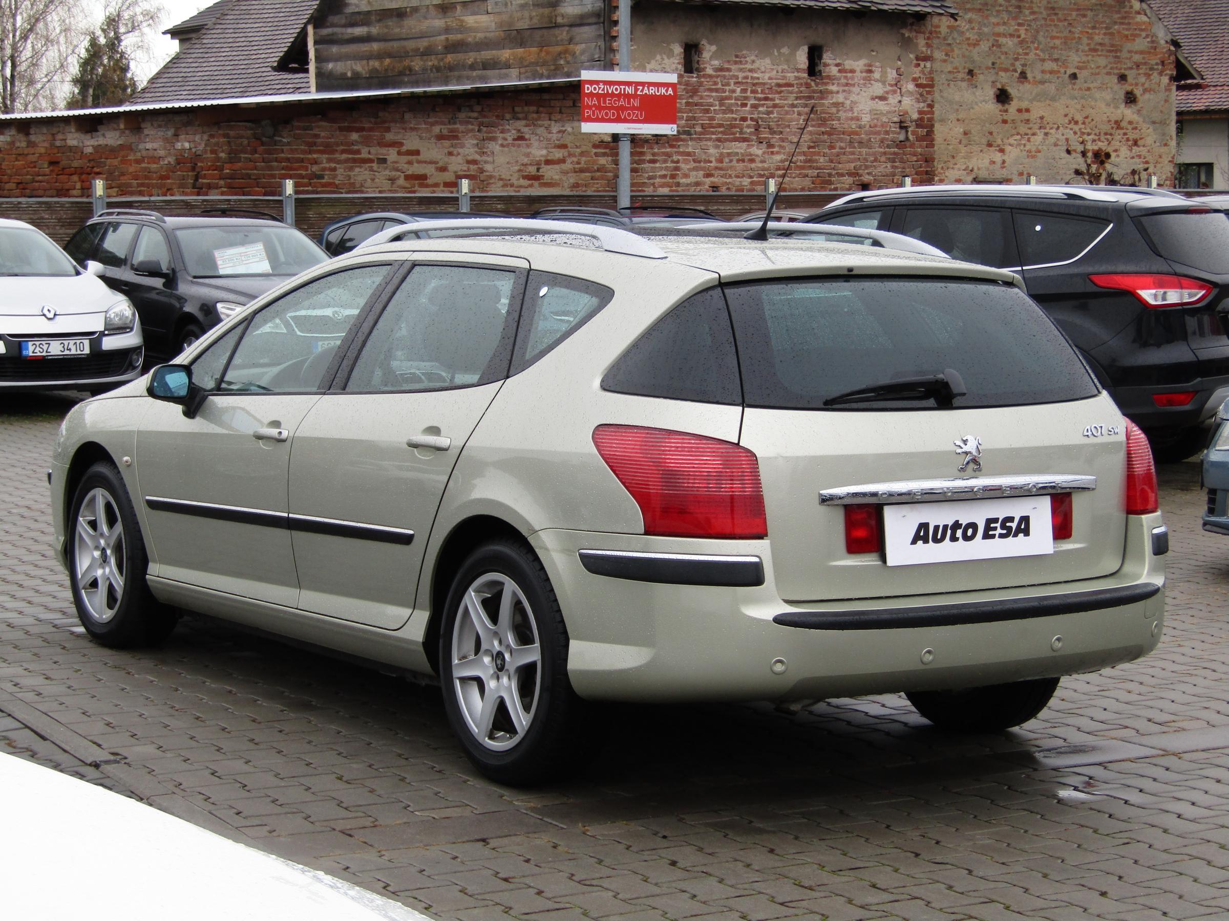 Peugeot 407, 2006 - pohled č. 6