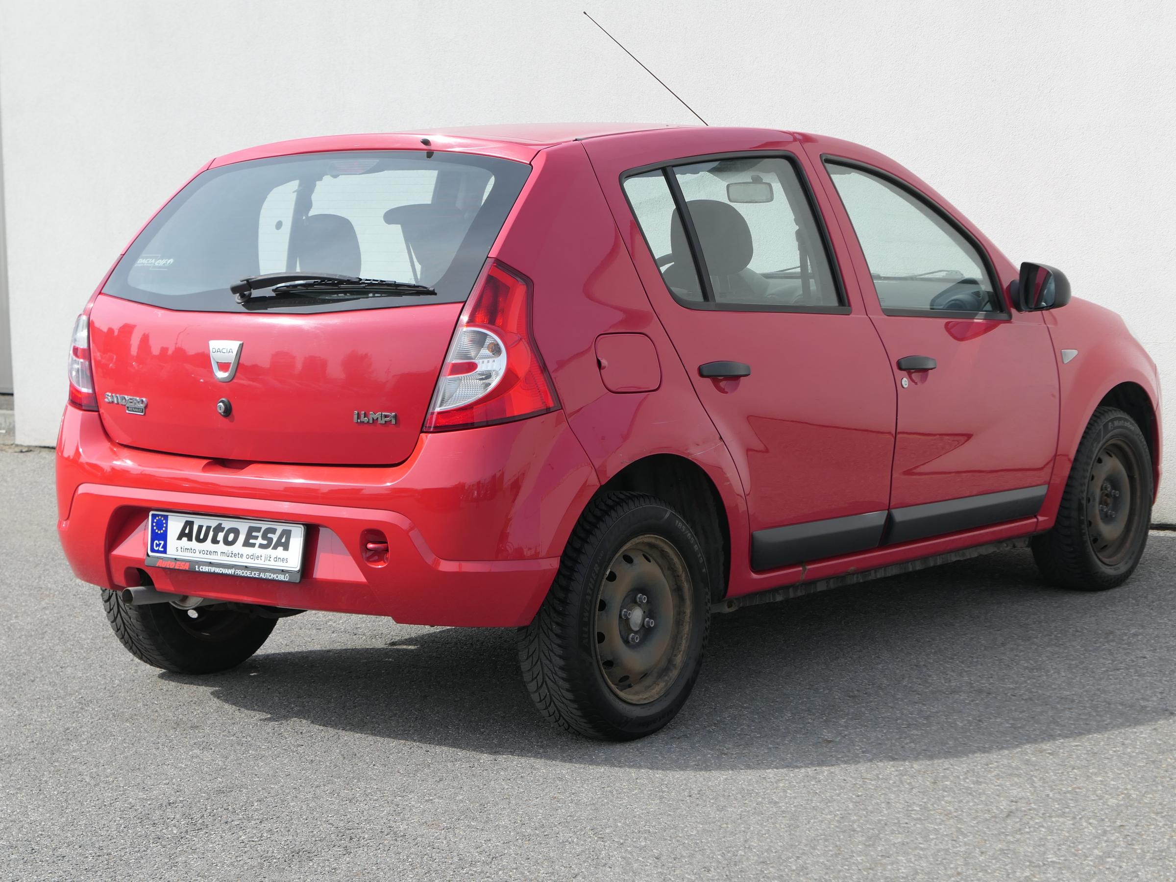 Dacia Sandero, 2008 - pohled č. 4