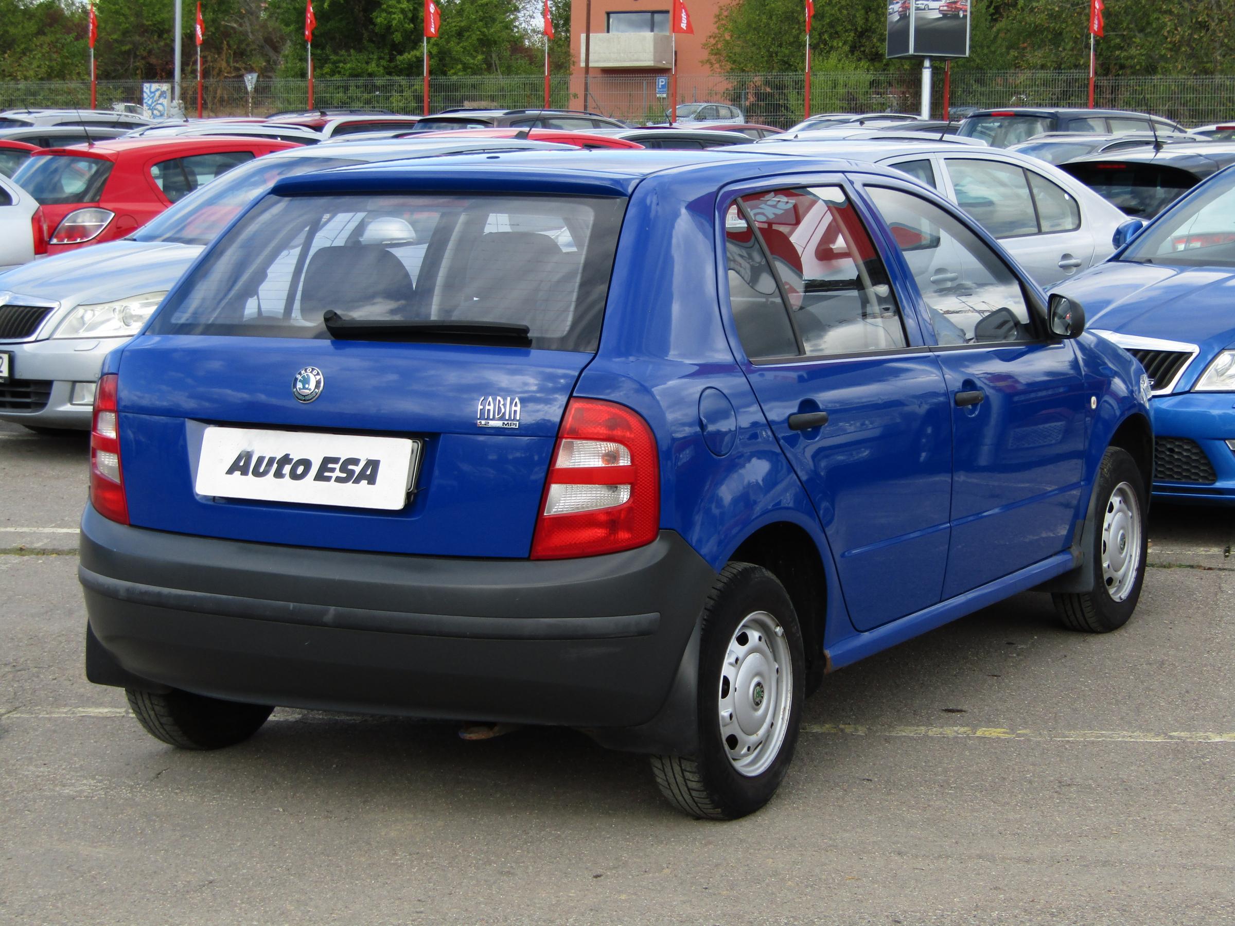 Škoda Fabia I, 2002 - pohled č. 4