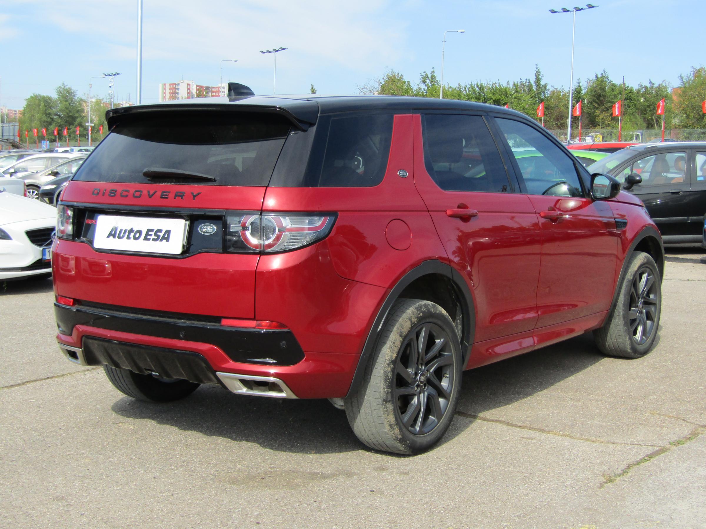 Land Rover Discovery Sport, 2017 - pohled č. 4