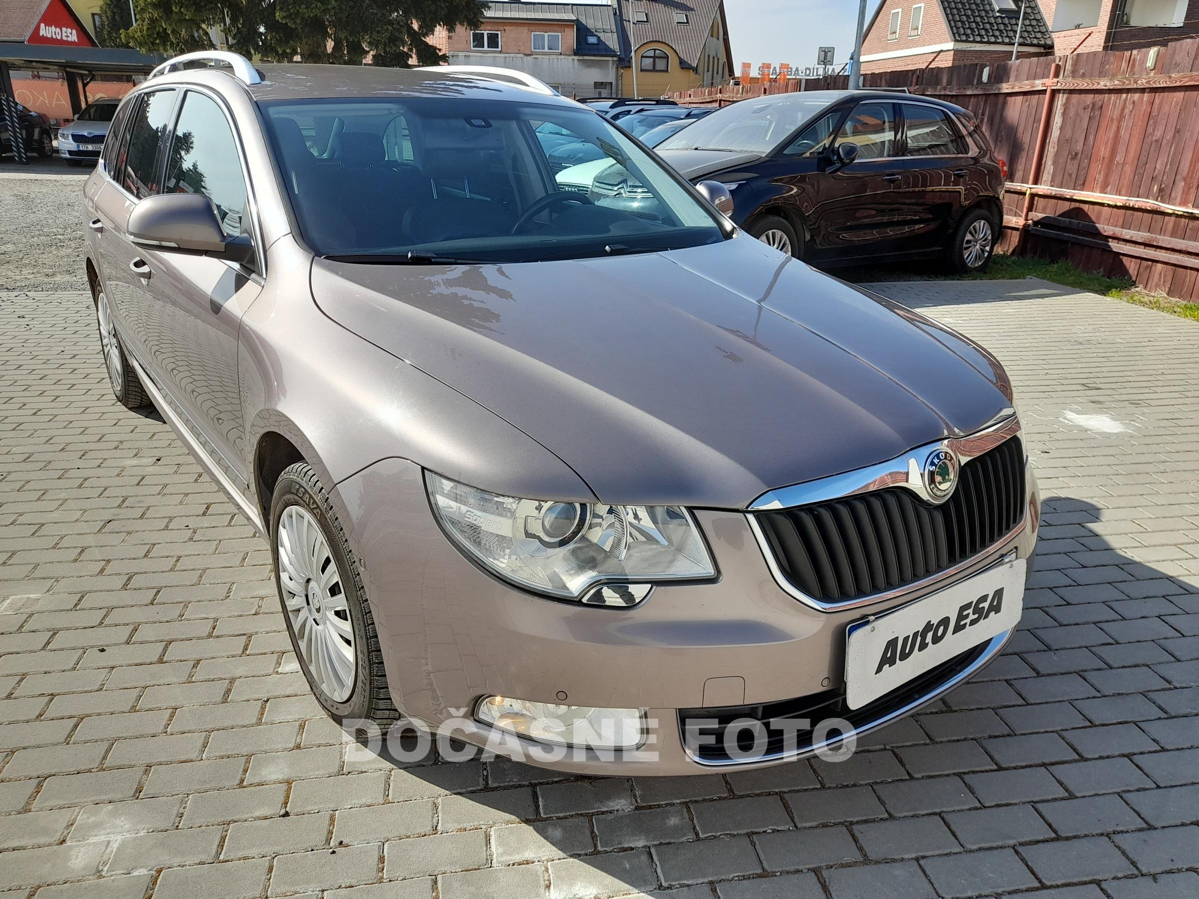 Škoda Superb II, 2012