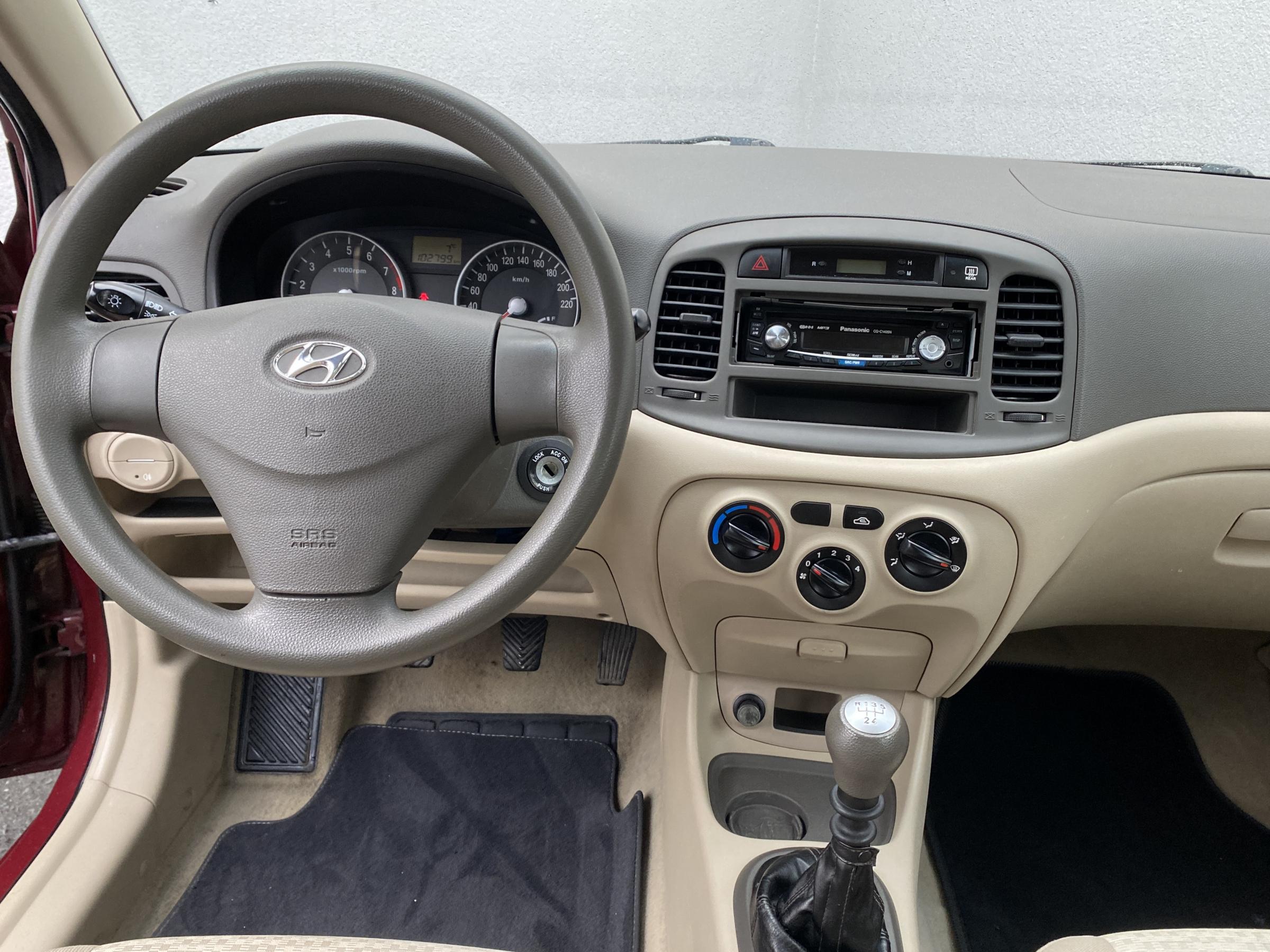 Hyundai Accent, 2008 - pohled č. 8