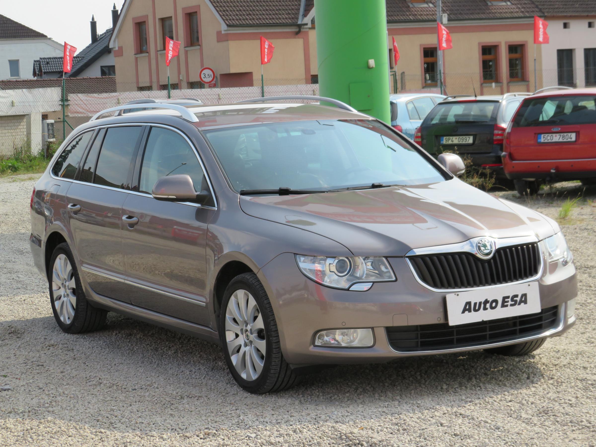 Škoda Superb II, 2012