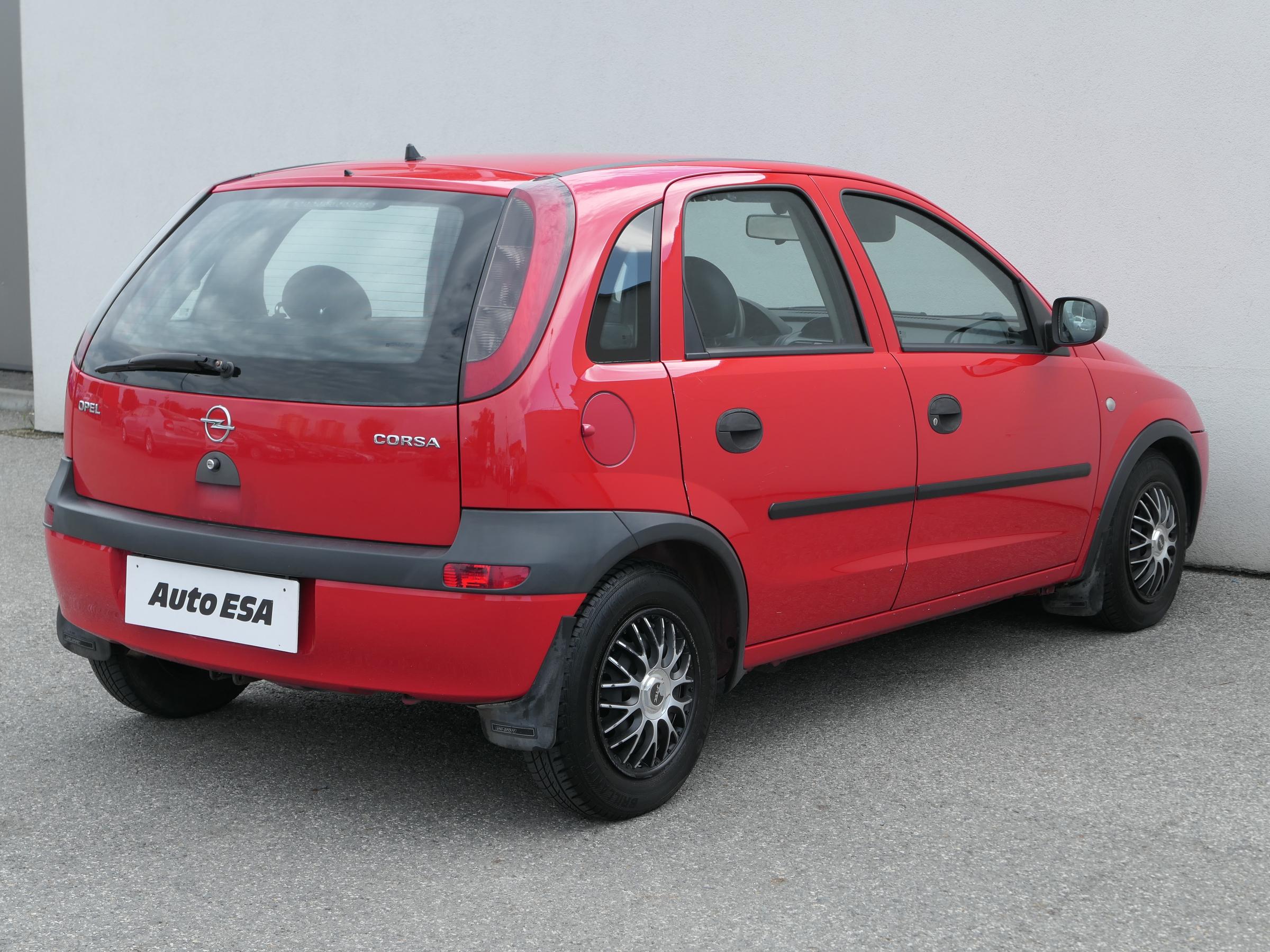 Opel Corsa, 2002 - pohled č. 4