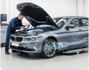 Ojetý vůz s benzínovým motorem pro jízdy po městě